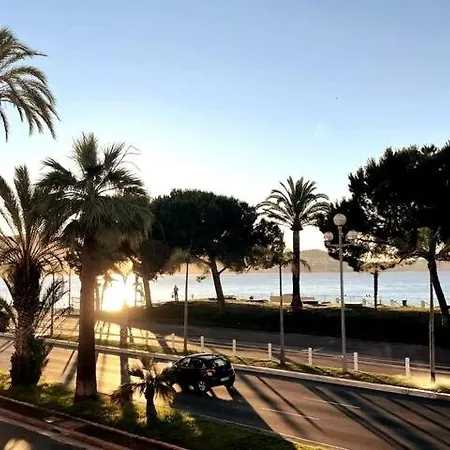 Promenade Sea View 2 Bedrooms, Ac, Wifi アパート ニース